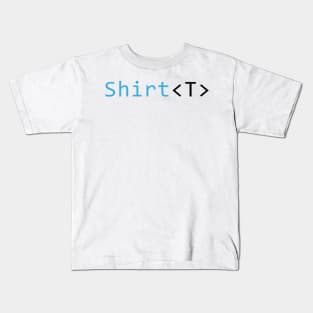 Shirt Programming Code Design Kids T-Shirt